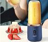 Портативный блендер Deerma Wireless Juicer DEM-NU06 (Blue) купить в интернет-магазине icover