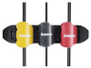 Органайзер проводов Baseus Kaka Cable Fixer Kit (with LE Velcro Strap Black *5 + Red *5 + Yellow *5) Black купить в интернет-магазине icover