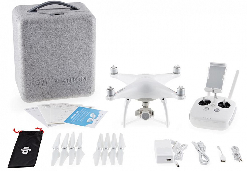 Квадрокоптер DJI Phantom 4 (White) купить в интернет-магазине icover