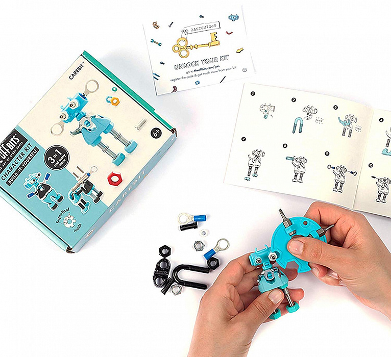 Конструктор Fat Brain Toys The Offbits CareBit (OB0102) купить в интернет-магазине icover