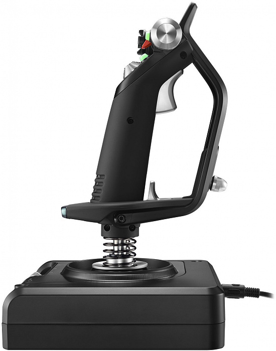Контроллер для игровых симуляторов Logitech X52 Pro H.O.T.A.S. 945-000003 (Black) купить в интернет-магазине icover