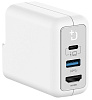 Док-станция DockCase P1 HD для MacBook Air 13'' 2018/MacBook 12'' (White) купить в интернет-магазине icover