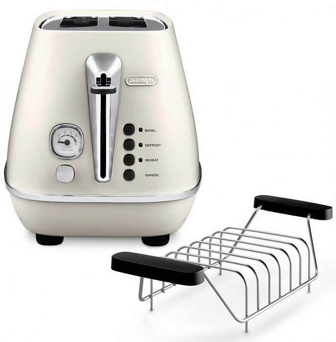 DeLonghi Distinta CTI 2103 - тостер (White) купить в интернет-магазине icover