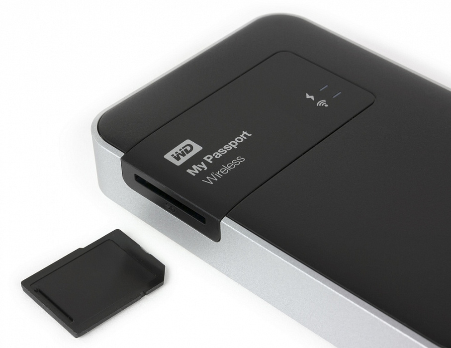 Western Digital My Passport Wireless 2TB (WDBDAF0020BBK) - внешний жесткий диск (Black) купить в интернет-магазине icover