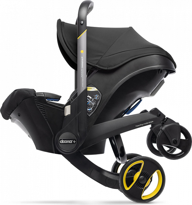 Коляска-автокресло Doona Infant Car Seat 0+ (Nitro Black) купить в интернет-магазине icover