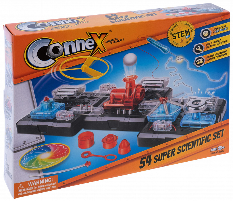 Электронный конструктор Amazing Toys Connex 54 Super Scientific Set (1CSC20003406) купить в интернет-магазине icover