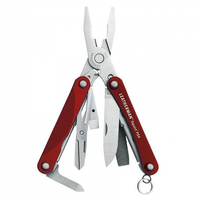 Мультитул Leatherman Squirt PS4 (Red) купить в интернет-магазине icover