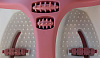 Гидромассажная ванночка для ног GESS Lovely Feet GESS-450 (Pink) купить в интернет-магазине icover