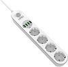 Сетевой удлинитель LDNIO 4U 2 м SE4432 (White) купить в интернет-магазине icover