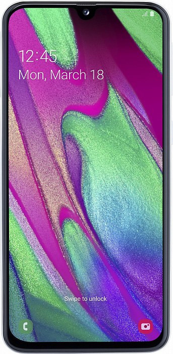 Смартфон Samsung Galaxy A40 64Gb SM-A405FZWGSER (White) купить в интернет-магазине icover