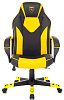 Игровое кресло Бюрократ Zombie GAME 17 (Black/Yellow) купить в интернет-магазине icover