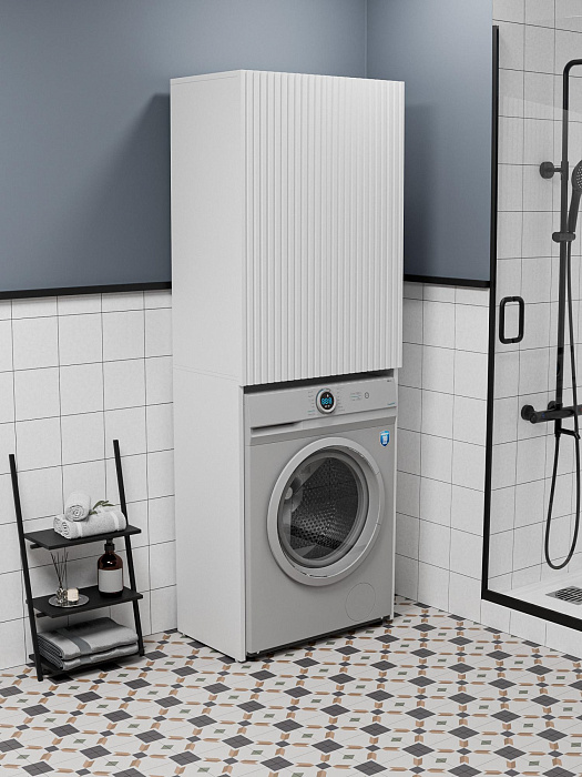 Шкафчик над стиральной машинкой Ridberg Никко МДФ (White) купить в интернет-магазине icover