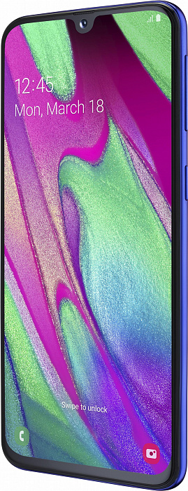 Смартфон Samsung Galaxy A40 64Gb SM-A405FZBGSER (Blue) купить в интернет-магазине icover