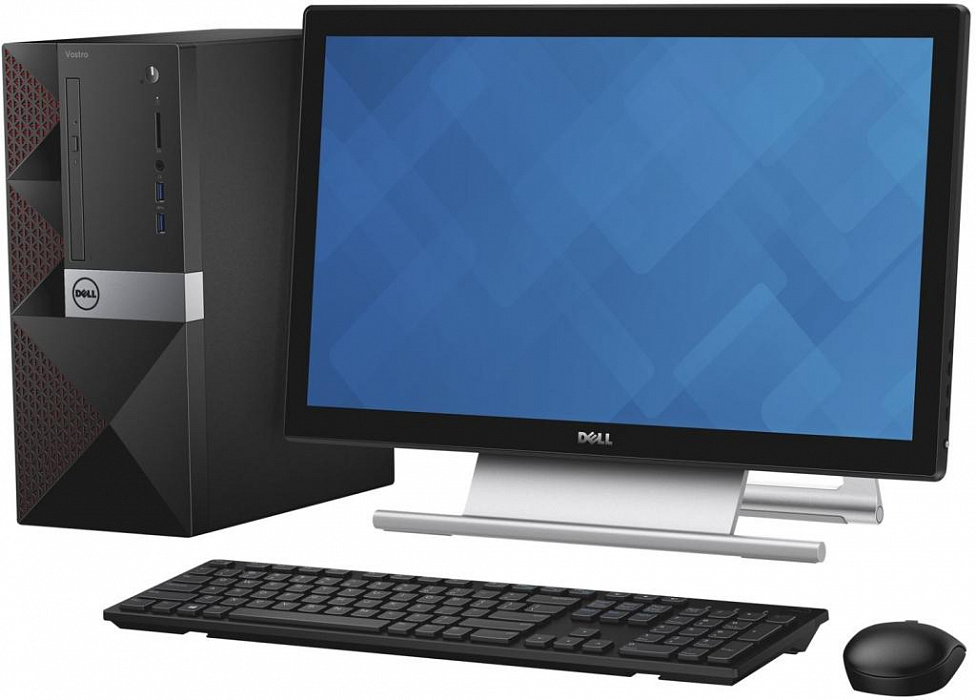 ПК Dell Vostro 3650 MT Intel Core i3 6100 3.7GHz, 4Gb, 500Gb, GeForce GT 705 (3650-0298) купить в интернет-магазине icover
