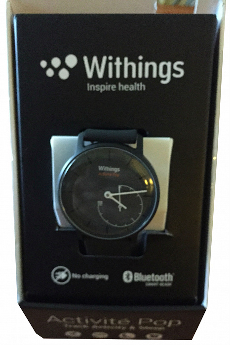 Withings Activite Pop - умные часы (Black) купить в интернет-магазине icover