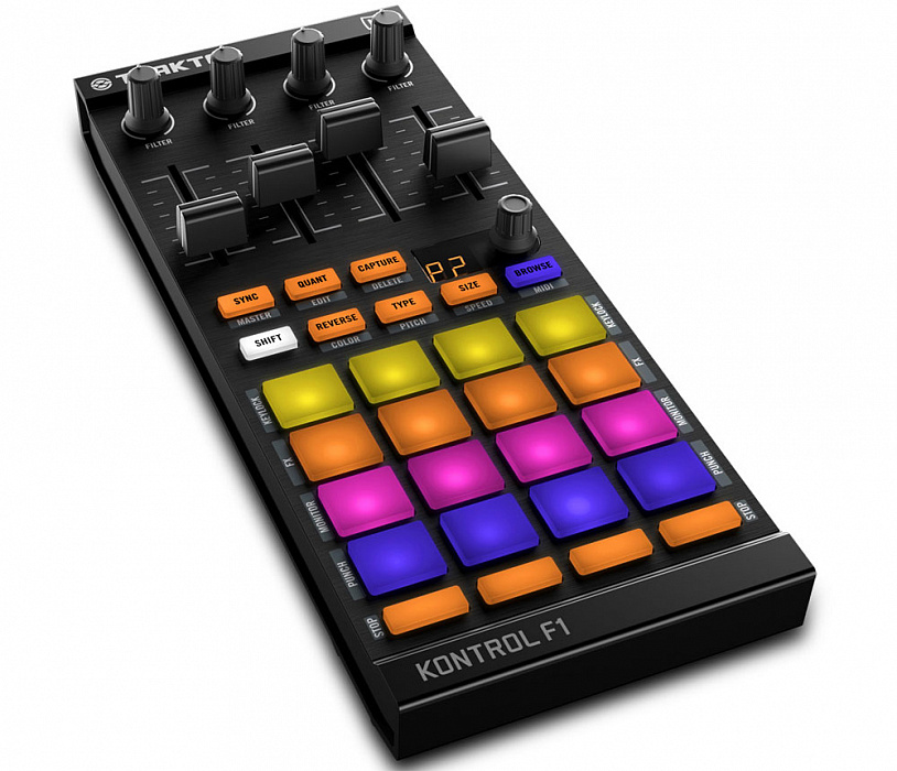 Native Instruments Traktor Kontrol F1 (MCI48677) - DJ-контроллер (Black) купить в интернет-магазине icover