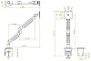 Кронштейн ErgoFount DFS-102C для монитора 27'' (Silver) купить в интернет-магазине icover