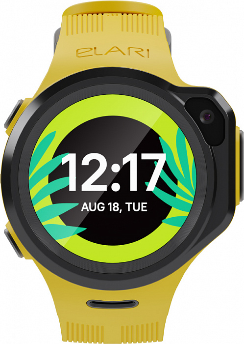 Детские умные часы Elari KidPhone 4GR (Yellow) купить в интернет-магазине icover