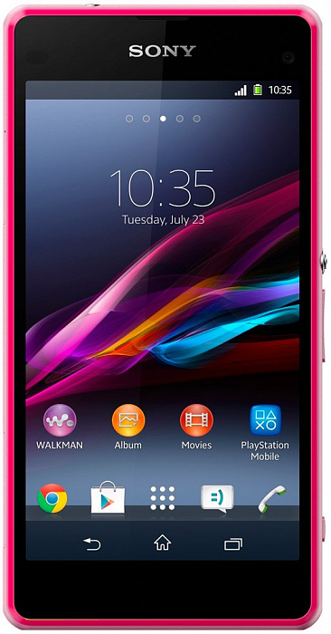 Смартфон Sony Xperia Z1 Compact 1279-5133 (Pink) купить в интернет-магазине icover