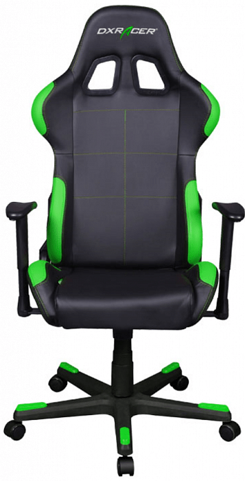 Компьютерное игровое кресло DXRacer Formula OH/FD99/NE GC-F99-NE-D3 (Black/Green) купить в интернет-магазине icover