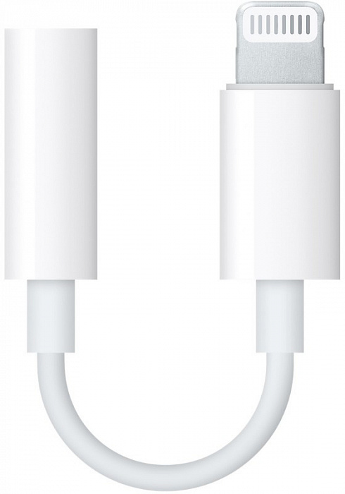 Адаптер Apple Lightning to 3.5 mm Jack MMX62ZM/A (White) купить в интернет-магазине icover