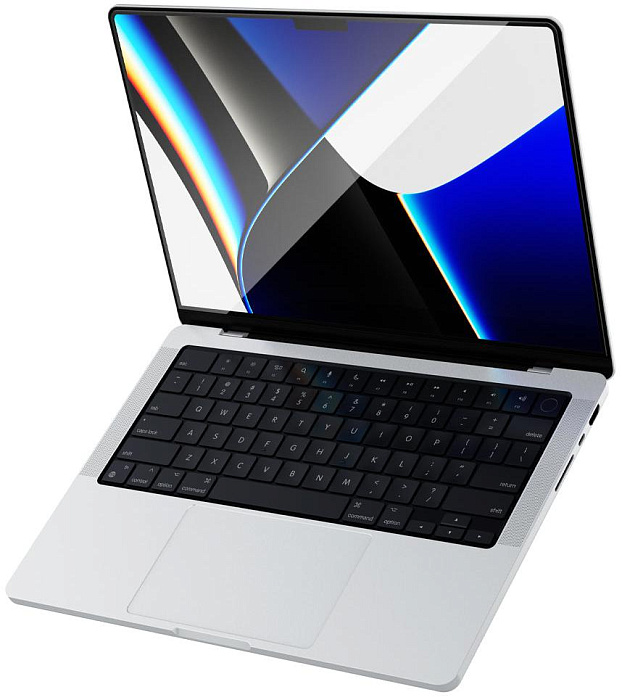 Защитное стекло Spigen Glas.tR Slim 1 Pack (AGL04234) для MacBook Pro 14" 2021 (Clear) купить в интернет-магазине icover