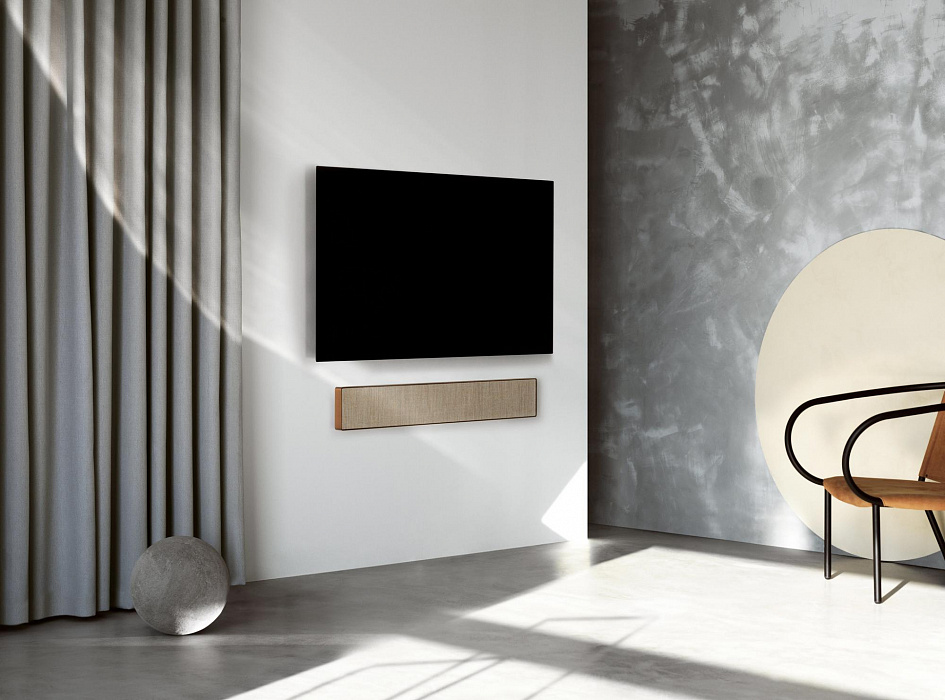 Саундбар Bang & Olufsen BeoSound Stage (Bronze Tone/Warm Taupe) купить в интернет-магазине icover