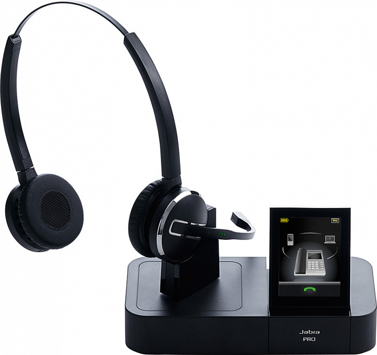 Беспроводная гарнитура Jabra PRO 9460 Duo 9460-29-707-101 (Black) купить в интернет-магазине icover
