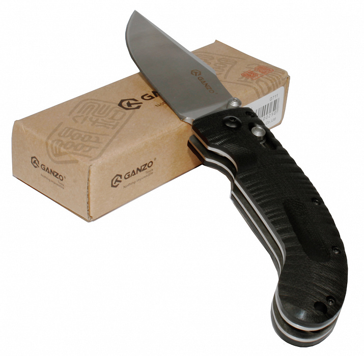 Ganzo G711 - нож складной (Black) купить в интернет-магазине icover