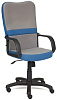 Офисное кресло Tetchair CH 757 (Grey/Blue) купить в интернет-магазине icover