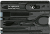 Швейцарская карта Victorinox SwissCard Classic 0.7133.T3 (Black) купить в интернет-магазине icover