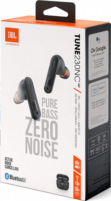 Беспроводные наушники JBL Tune 230NC TWS (Black) купить в интернет-магазине icover