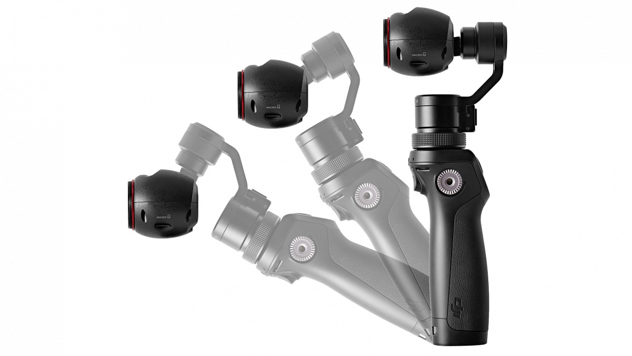 DJI Osmo - 4K-камера с системой стабилизации (Black) купить в интернет-магазине icover