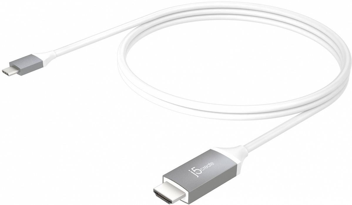 Переходник j5create JCC153G USB-C to 4K HDMI (Silver) купить в интернет-магазине icover