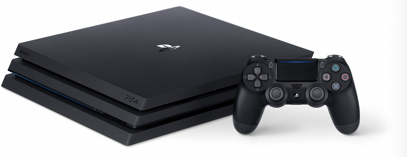 Sony PlayStation 4 Pro 1TB (CUH-7008B) - игровая приставка (Black) купить в интернет-магазине icover