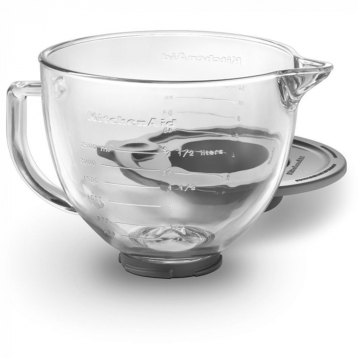 Стеклянная чаша для миксера KitchenAid 4,83L 5K5GB (Glass) купить в интернет-магазине icover