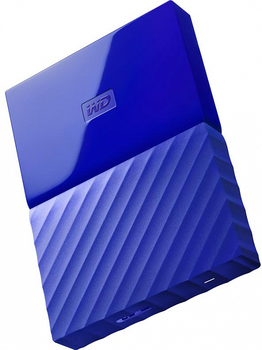 Внешний жесткий диск Western Digital My Passport 2.5" USB 3.0 4Tb HDD WDBUAX0030BBL-EEUE (Blue) купить в интернет-магазине icover