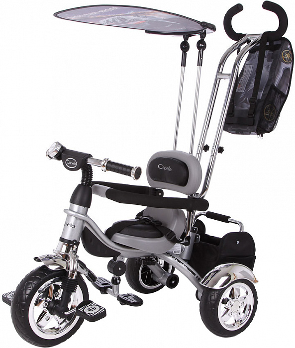 Capella Racer Trike Grand (GL000021180) - детский велосипед (Silver) купить в интернет-магазине icover