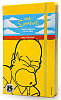 Moleskine The Simpsons Large (LESIQP060) - блокнот в линейку (Yellow) купить в интернет-магазине icover