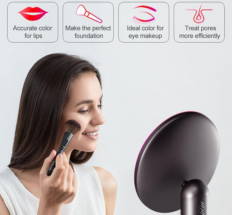 Умное зеркало Xiaomi Amiro O Series (Black) купить в интернет-магазине icover