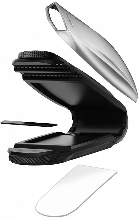 Автомобильный держатель Spigen Kuel Turbulence S40-2 (Silver) купить в интернет-магазине icover