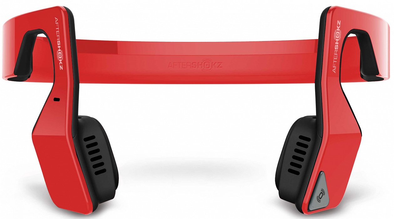 AfterShokz Bluez 2 - беспроводные вибрационные наушники (Red) купить в интернет-магазине icover