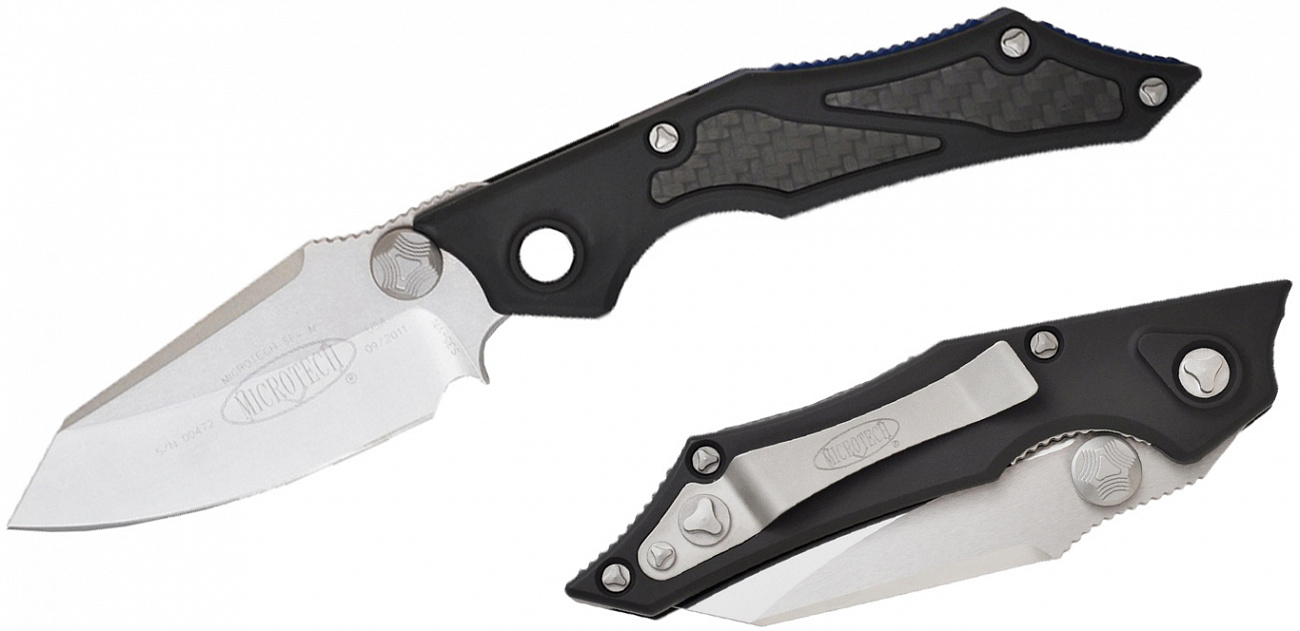 Microtech Select Fire M/A (MT/129-10) - cкладной нож (Black) купить в интернет-магазине icover