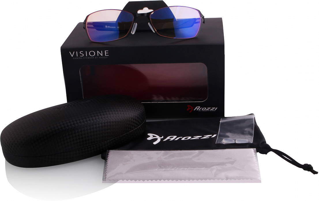 Очки для компьютера Arozzi Visione VX-500 (Black) купить в интернет-магазине icover