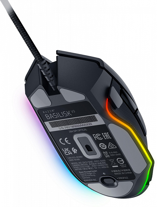Игровая мышь Razer Basilisk V3 RZ01-04000100-R3M1 (Black) купить в интернет-магазине icover