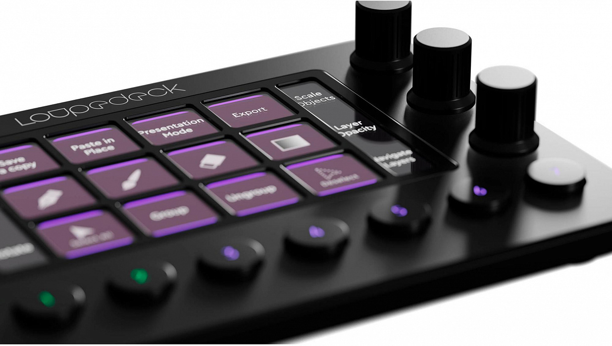 Консоль для стриминга Loupedeck Live (Black) купить в интернет-магазине icover