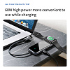 USB-концентратор Baseus Mirror Series Multifunctional Wireless Charger USB-C CAHUB-AZ0G (Black) купить в интернет-магазине icover
