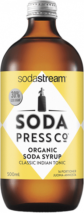 Концентрат безалкогольного напитка Sodastream Soda Press 500ml (Classics Indian Tonic) купить в интернет-магазине icover