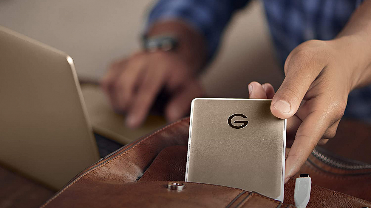 Внешний жесткий диск G-Tech G-Drive Mobile (0G10265-1) 1TB 2.5" USB-C (Space Gray) купить в интернет-магазине icover