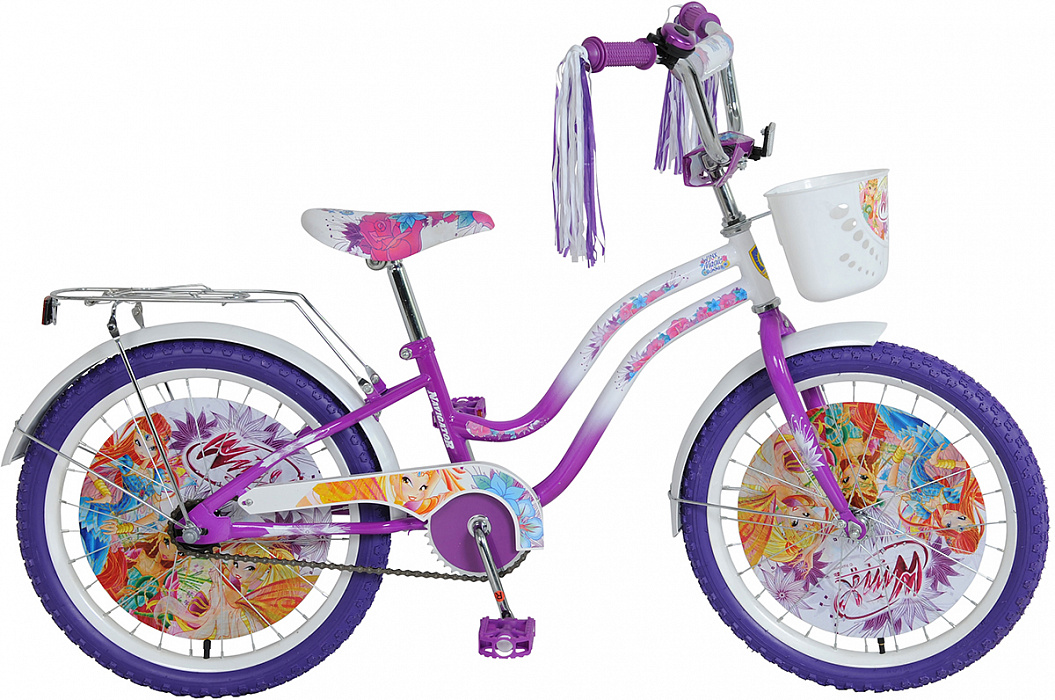 Navigator T2 Winx (ВН20088К) - двухколесный велосипед 20" (Purple) купить в интернет-магазине icover